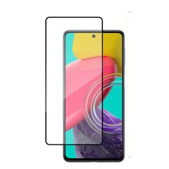 Full Glue Tempered Glass 5D for Samsung Galaxy M53 5G black frame