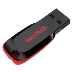 SanDisk Cruzer Blade USB Flash Drive 128GB USB 2.0