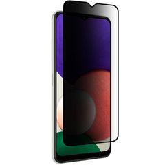 Full Glue Privacy Tempered Glass 3D for Samsung Galaxy A22 5G black frame