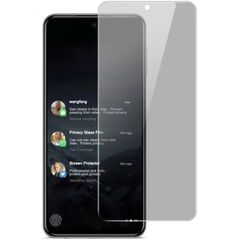 Full Glue Privacy Tempered Glass 3D for Xiaomi Redmi Note 9 Pro black frame