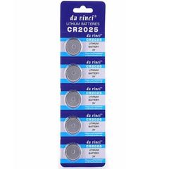 Da vinci Button Alkaline Battery CR2025 (5τμχ)