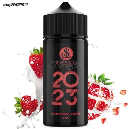 Steam City 2023 Strawberry Cream 24/120ml Flavorshot