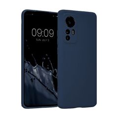 Silicon case protect lens for Xiaomi 12 Lite dark blue