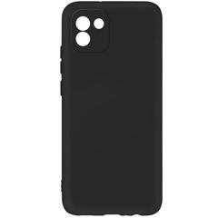 Matt TPU case protect lens for Samsung Galaxy A03 black