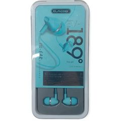 Elmcoei earphones EV-189 jack 3,5mm Light Blue