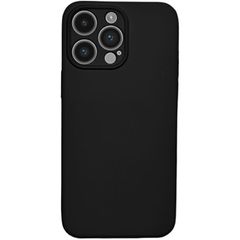 Silicon case protect lens for iPhone 14 Pro black