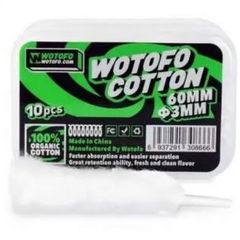 Wotofo Xfiber Cotton for Profile 3mm (10τμχ)