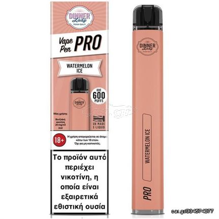 Dinner Lady Pro Disposable Watermelon Ice 20mg 2ml