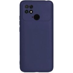 Silicon case protect lens for Xiaomi Poco C40 dark blue