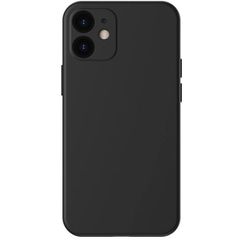 Silicon case protect lens for iPhone 12 Mini black
