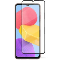 Full Glue Tempered Glass 5D for Samsung Galaxy M13 black frame