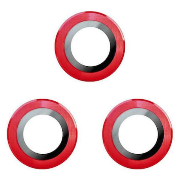 Camera Lens Protector Tempered Glass for iPhone 14 / 14 Plus Red