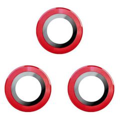 Camera Lens Protector Tempered Glass for iPhone 14 / 14 Plus Red