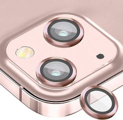 Camera Lens Protector Tempered Glass for iPhone 14 / 14 Plus Rose Gold