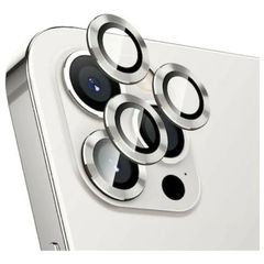 Camera Lens 3-σε-1 Tempered Glass for iPhone 11 Pro / 11 Pro Max Silver