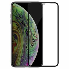 Full Glue Tempered Glass 5D for iPhone 11 black frame