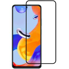 Full Glue Tempered Glass 5D for Xiaomi Redmi Note 11 Pro / 11 Pro+ black frame
