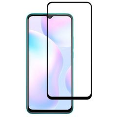 Full Glue Tempered Glass 5D for Xiaomi Redmi 9A / 9AT / 9C black frame