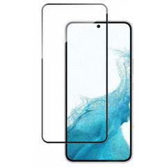 Full Glue Tempered Glass 5D for Samsung Galaxy S22 Black Frame