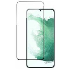 Full Glue Tempered Glass 5D for Samsung Galaxy S22 Plus Black Frame