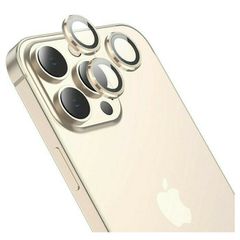 Camera Lens 3-σε-1 Tempered Glass for iPhone 13 Pro / 13 Pro Max Gold