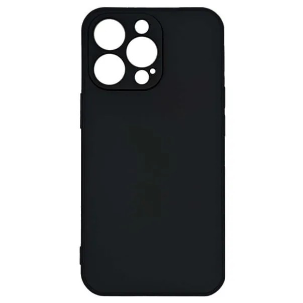 Silicon case for iPhone 13 Pro Max Black