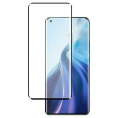 Full Glue Tempered Glass 5D for Xiaomi Mi 11 black frame