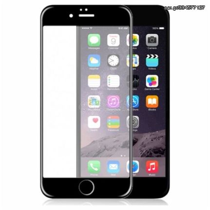 ObaStyle Tempered Glass 3D for iPhone 7/8 Plus black frame