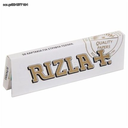 Rizla Χαρτάκια Regular White 50 φύλλα (1τμχ)