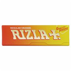 Rizla Χαρτάκια Regular Orange 60 φύλλα (1τμχ)