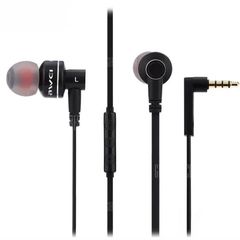 Awei ES10TY In-ear Handsfree με Βύσμα 3.5mm Μαύρο