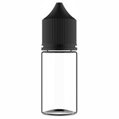 Chubby Gorilla 30ml Clear Stubby V3 Solid Black Cap