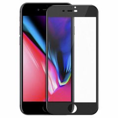 ObaStyle Tempered Glass 3D for iPhone SE 2022 / 2020 / 8 / 7 black frame