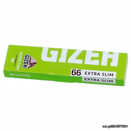 Gizeh Χαρτάκια Extra Slim Super Fine 66 φύλλα (1τμχ)