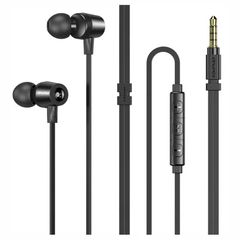 Awei L5 In-ear Handsfree Magnetic Adsorption με Βύσμα 3.5mm Μαύρο