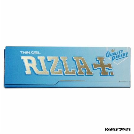 Rizla Χαρτάκια Thin Ciel 60 φύλλα (1τμχ)