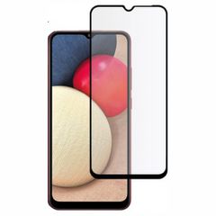 Full Glue Tempered Glass 5D for Samsung Galaxy A12 black frame
