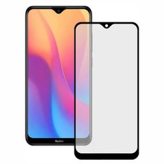 Full Glue Tempered Glass 10D for Xiaomi Redmi 8A black frame