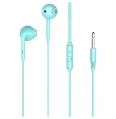 XO Wired earphones EP28 jack 3,5mm green