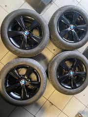 BMW 116 ΖΑΝΤΟΛΑΣΤΙΧΑ ΓΝΗΣΙΑ RUN FLUT 7X16 5X120K ME PIRELLI 205/55R16 RUN FLUT DOT 4122 ΤΕΤΡΑΔΑ 