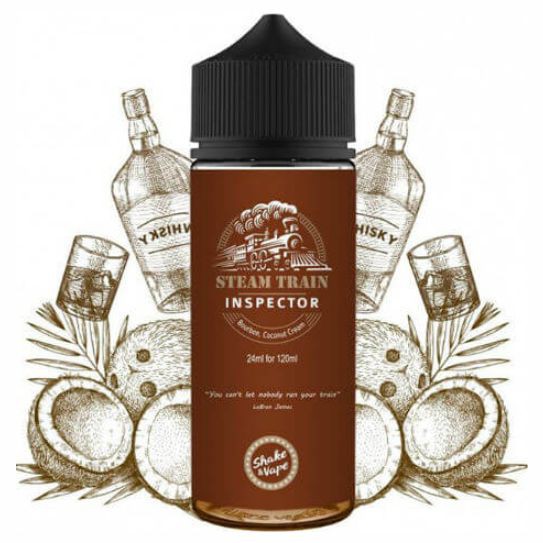 Steam Train Inspector 24/120ml Flavorshots