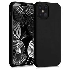 Silicon case for iPhone 12/ 12 Pro black