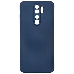 Matt TPU case protect lens for Xiaomi Redmi Note 8 Pro nany blue