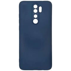 Matt TPU case protect lens for Xiaomi Redmi Note 8 Pro nany blue