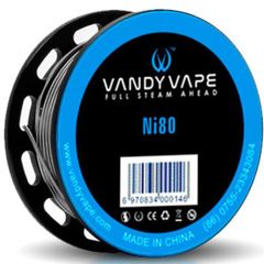 Vandy Vape Ni80 Fused Clapton Wire 26ga x2(=)+35ga 10ft 1.34Ω/ft