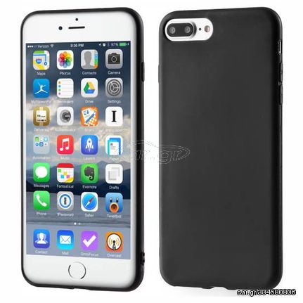 Matt TPU case for iPhone 8 Plus / 7 Plus black