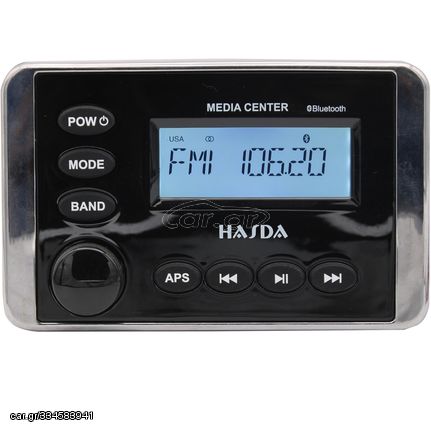 HASDA H-336 ΠΗΓΗ ΗΧΟΥ 4X50W ΜΕ ΡΑΔΙΟΦΩΝΟ/USB/BLUETOOTH (ΑΔΙΑΒΡΟΧΟ/ΜΑΥΡΟ)