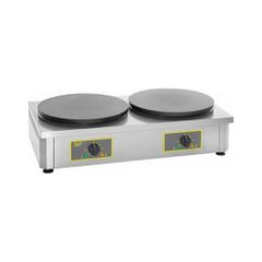 Διπλή Ηλεκτρική Κρεπιέρα Με Εστίες Ø35cm Roller Grill CDE350