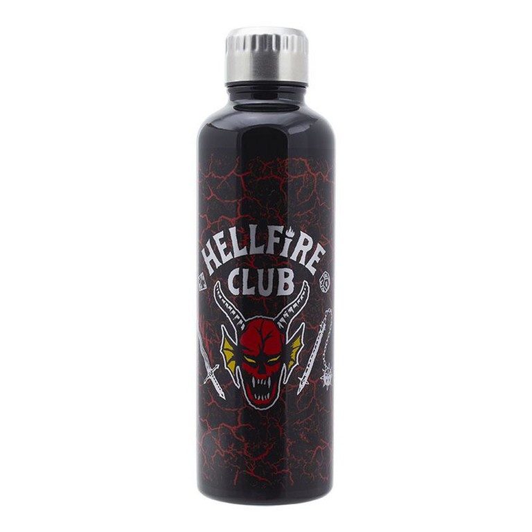 Paladone Stranger Things - Hellfire Club Metal Water Bottle (PP9939ST)