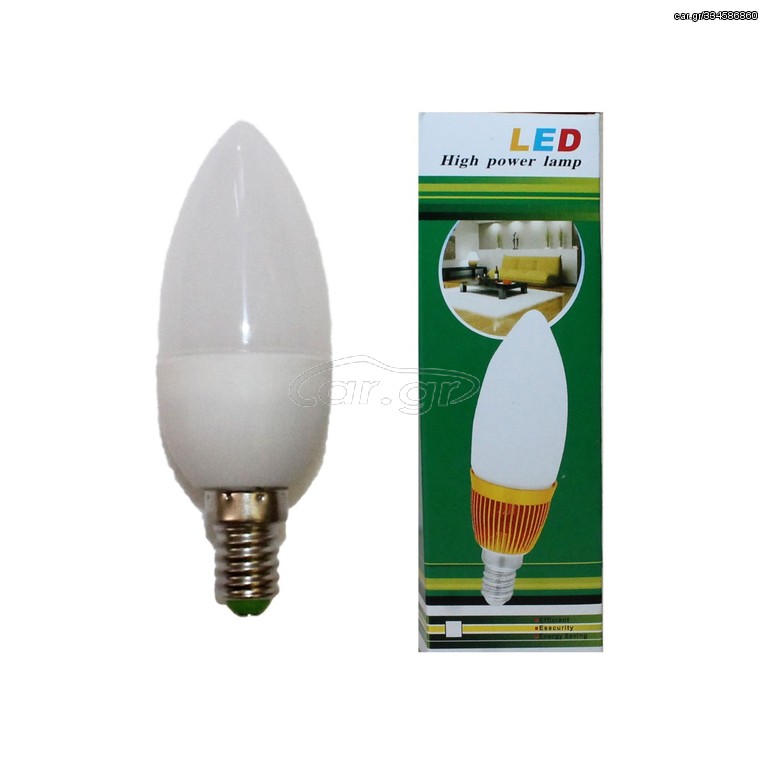 ΛΑΜΠΑ LED ΤΥΠΟΥ ΚΕΡΑΚΙ Ε14 - 3W